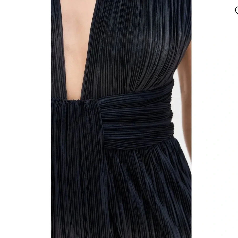 Sabina Musayev Black and Brown Ombré Maxi Dress - Picture 5 of 7